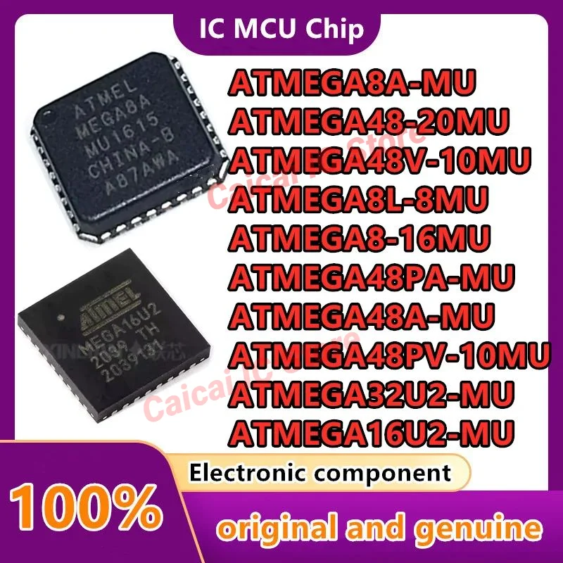 

ATMEGA8A ATMEGA8L ATMEGA8 ATMEGA48A ATMEGA48PA ATMEGA48 ATMEGA16U2 ATMEGA32U2 ATMEGA48V ATMEGA48PV-10MU MU 16MU 8MU MCU QFN 32