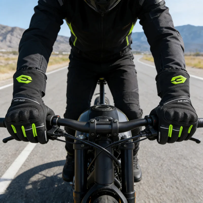 

Winter Warm Thermal Cold-proof Motorcycle Gloves Goods Accessories Off-Road Motorcyclist Protective Sports Bicycle Glove Mittens