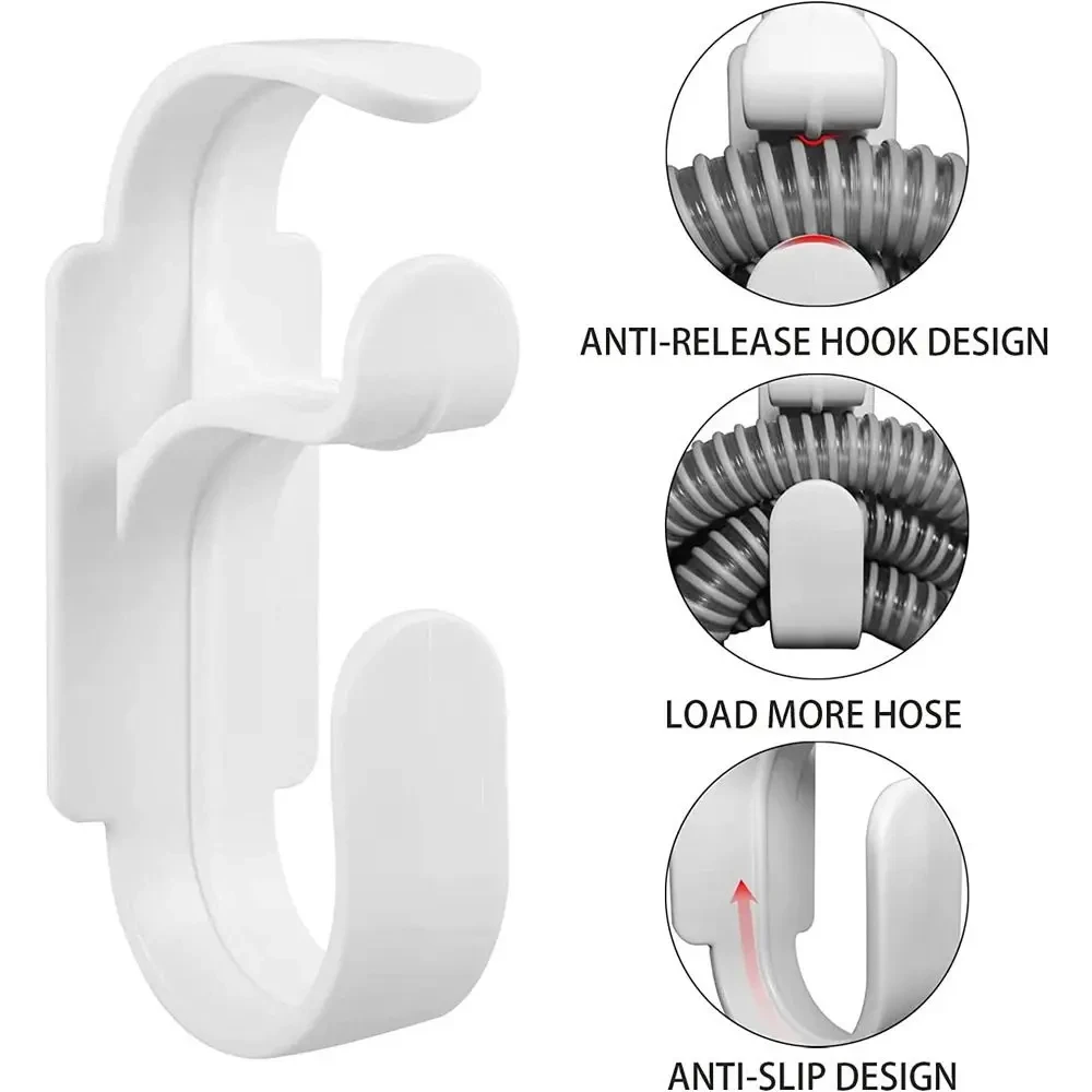 CPAP Hose Hanger with Anti-Unhook Feature CPAP Mask Hook & Tubing Holder CPAP Hose Organizer Avoid Hose Tangle for Sleep Better - view 3