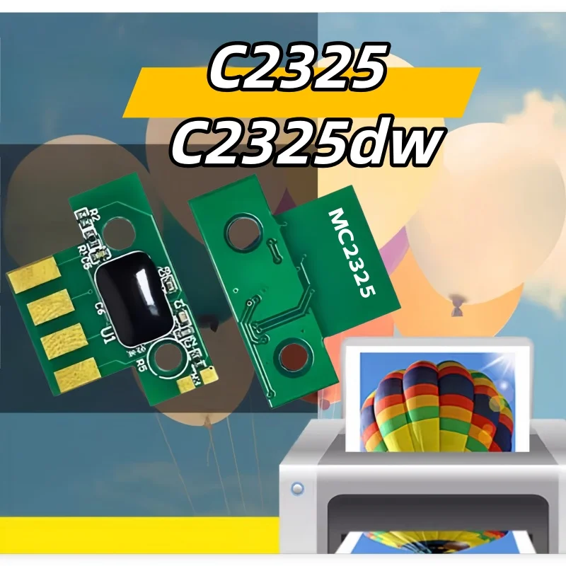 

4 шт. чипов C2325 для тонер-картриджей Lexmark MC2325 C2425 MC2425 C2535 MC2640, чипы C232HK0 C231HK0 C234HK0 C235HK0 для лазерных принтеров