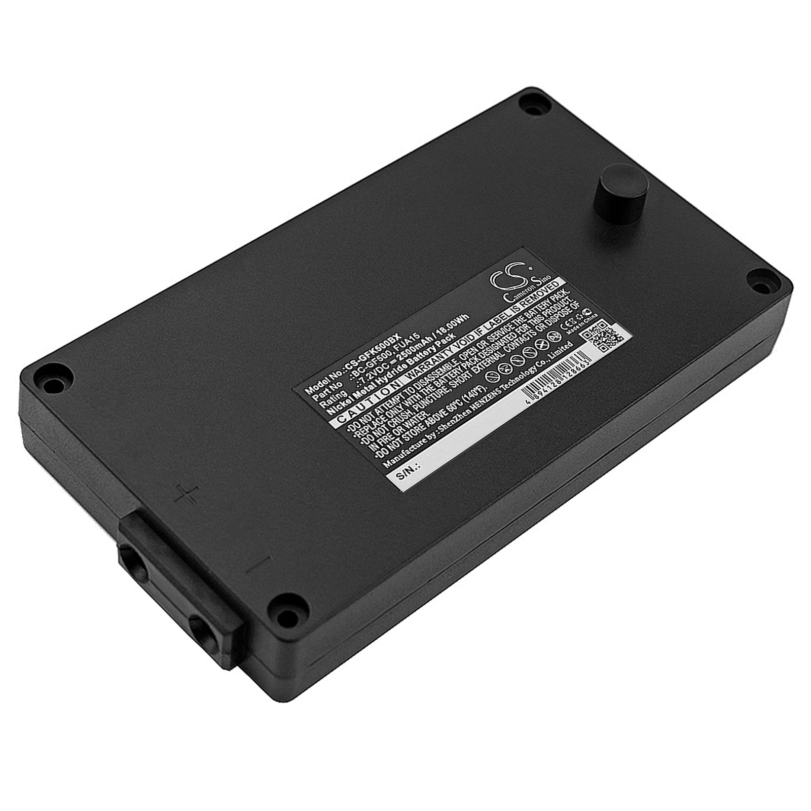 Replacement Battery for Gross Funk  Crane Remote Control, GF500 100-001-885, BC-GF500, FUA15, FUA50 7.2V/mA