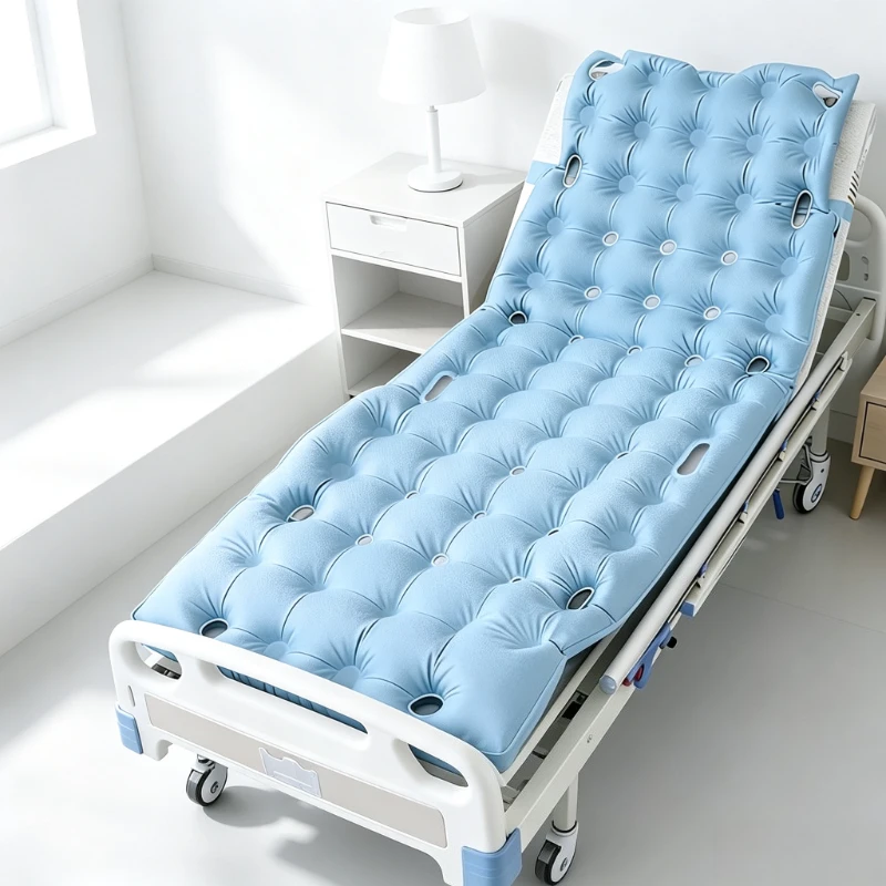 Waterproof Anti-Decubitus Mattress, Non-Inflatable Dirt Resistant Easy Care Nursing Pad for Bedridden Elderly Disabled Home Use
