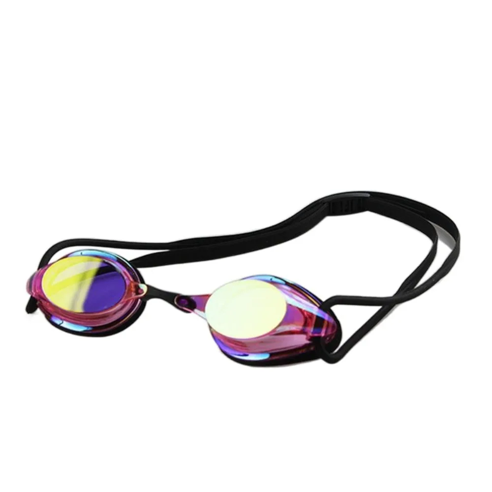 Optical Glasses Anti-fog Race Swimming Goggles Replaceable Professional Swimming Glasses Electro-coated Waterproof Swimming Pool