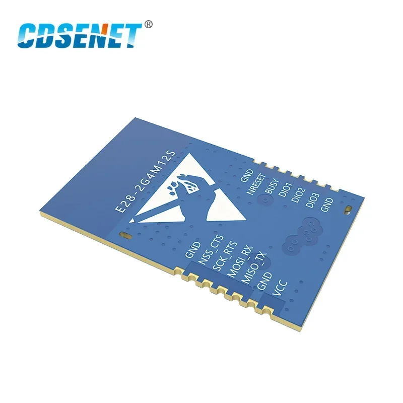 Imagem -05 - Transceptor sem Fio Lora Dente Azul Módulo 24 Ghz E282g4m12s Spi Longo Alcance Receptor Transmissor Ble rf 10 Pcs Lot Sx1281