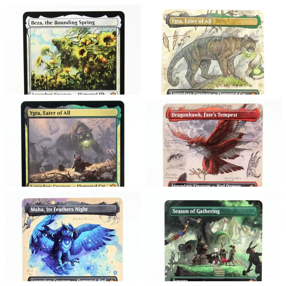 

BLB[Lumra Mockingbird] Фольга/голографическая TCG Волшебная прокси-черная игра высшего качества Прокси-карты для сбора настольных игр Колода Коллекционные карты
