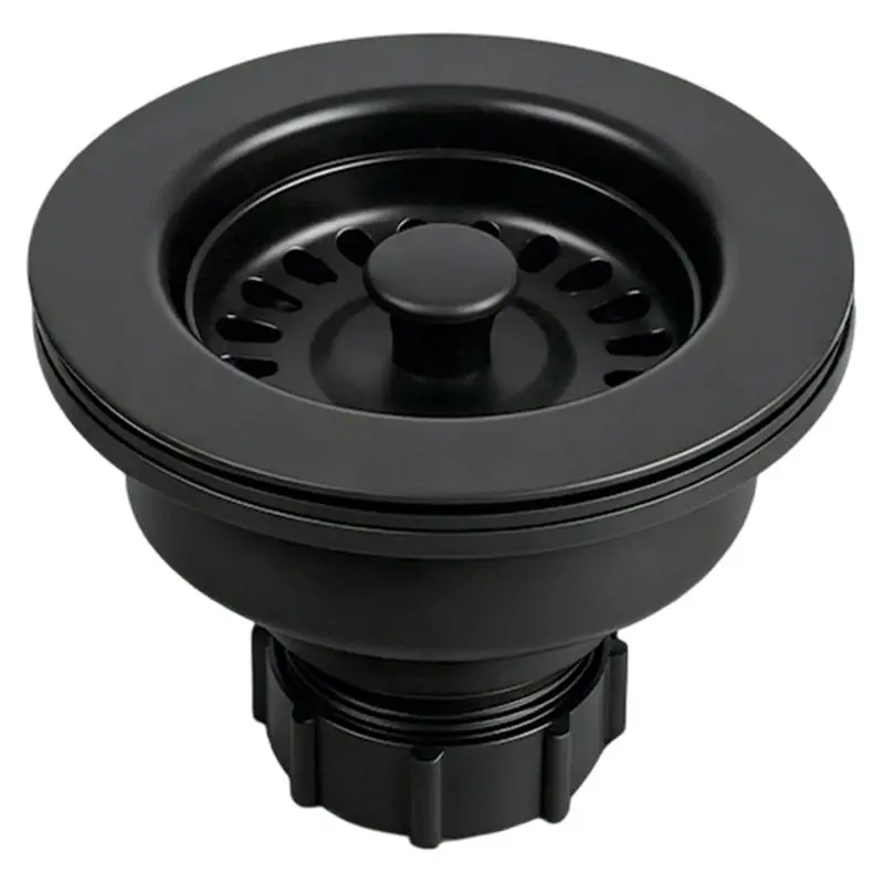 YANA50I Stainless Steel Double-Layer Drain Protection System With Filtration For Standard 114Mm Kitchen Sink Openings