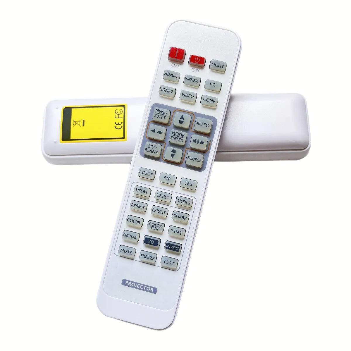 Replacement Remote Control for BenQ Projector MW860USTi MX717 MX720 MX750 MX763, MX764, MX766, MX819ST, MX822ST, MX852UST+