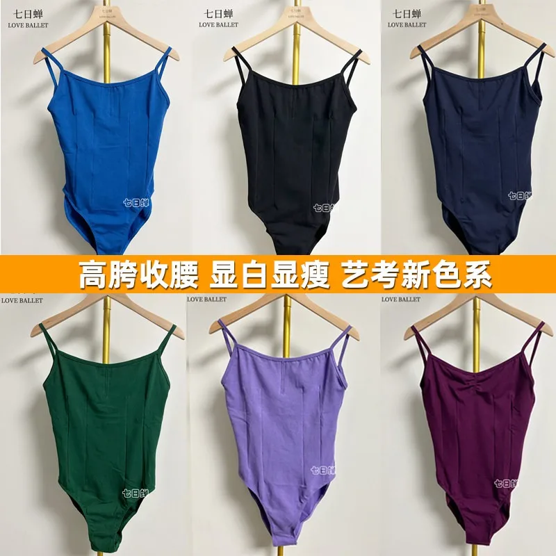 Customized Ballet Dance Leotard Basic Training Gymnastics Uniform Lace Art Exam Practice Pilates Body Shape Aerial Yoga Jumpsuit