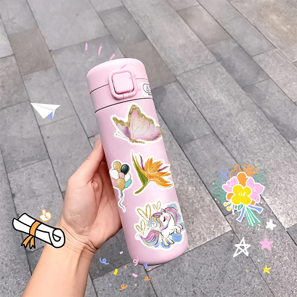 10/30/50pcs Cartoon Graffiti Art Stickers impermeabile fai da te cancelleria cassa del telefono diario estetico carino decorazione bambini adesivo regalo