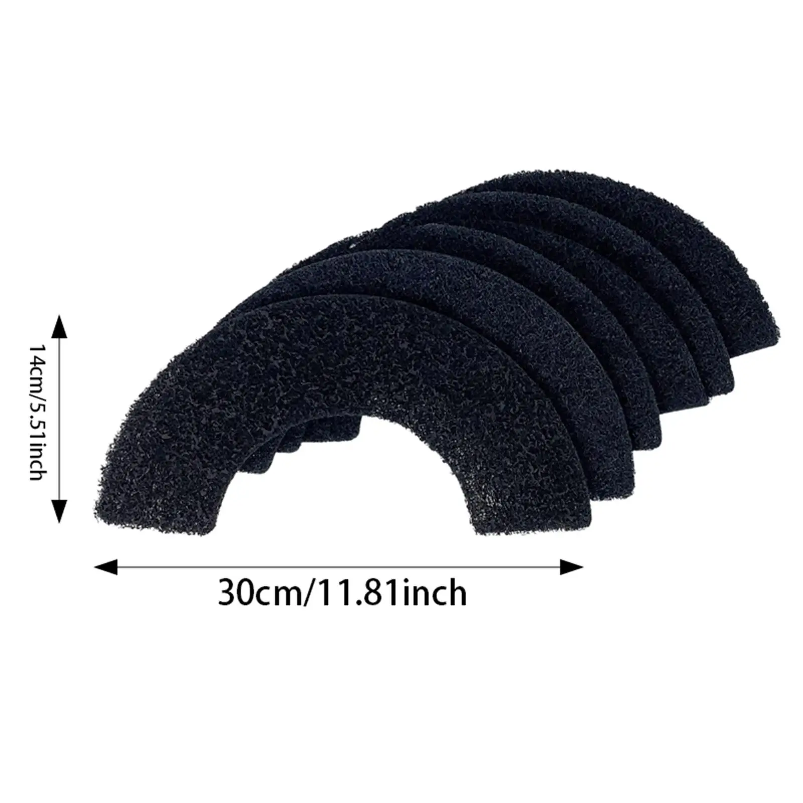 6Pcs Deodorizers Filter Accessories Machine Sponge Universal Deodorant Cotton