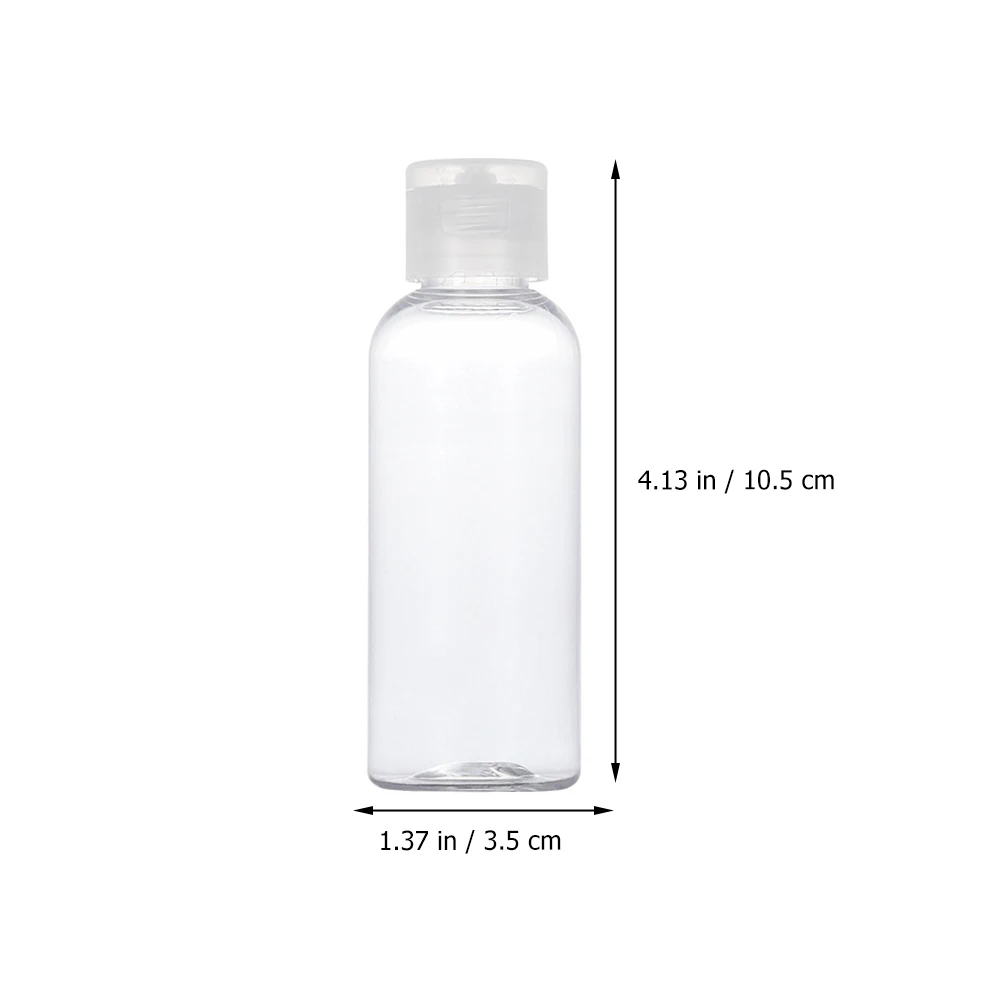 

25pcs Lotion Shampoo Bottle Travel Dispenser Refillable Sub Container Leakproof Clamshell Design Multipurpose for Bath Cream