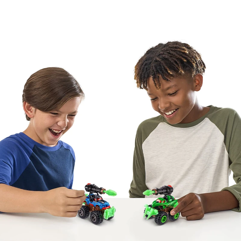 Zuru 5 Verrassende Monstertrucks Glow Riders Serie 2 Mysterieuze Verzamelbare Capsule Bal Verzamelspeelgoed Vakantiegeschenken Voor Kinderen