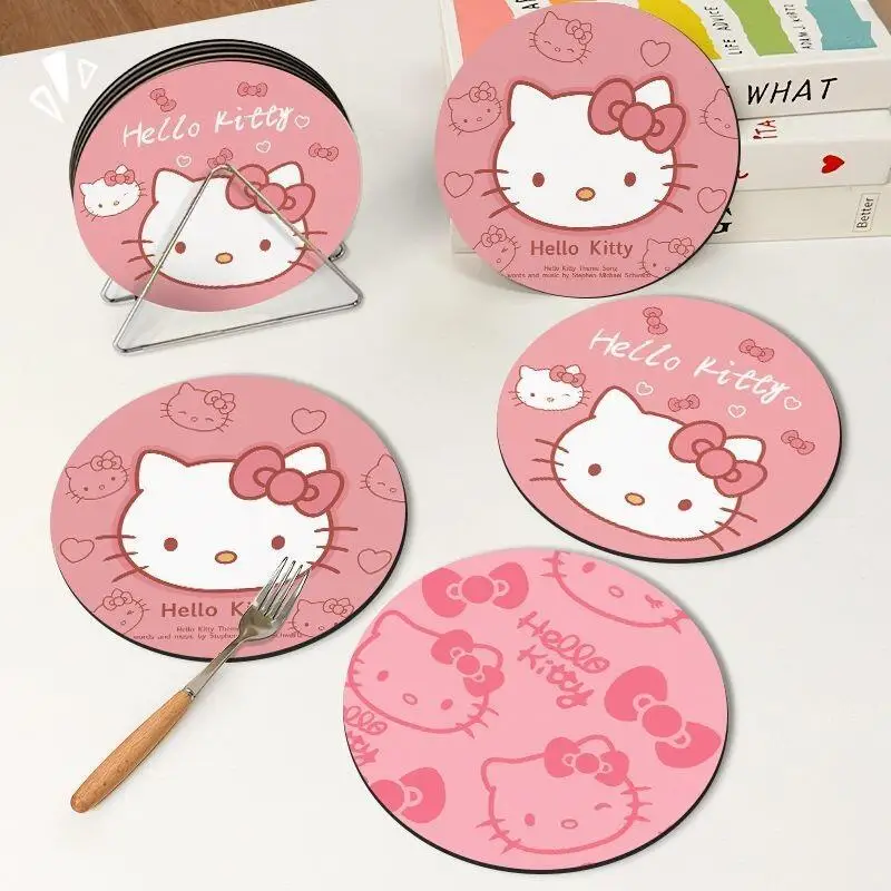 

Sanrio Hello Kitty орнамент Coaster хит продукт новый продукт мультфильм милый портативный на открытом воздухе кампус студент взрослый ребенок Kawaii