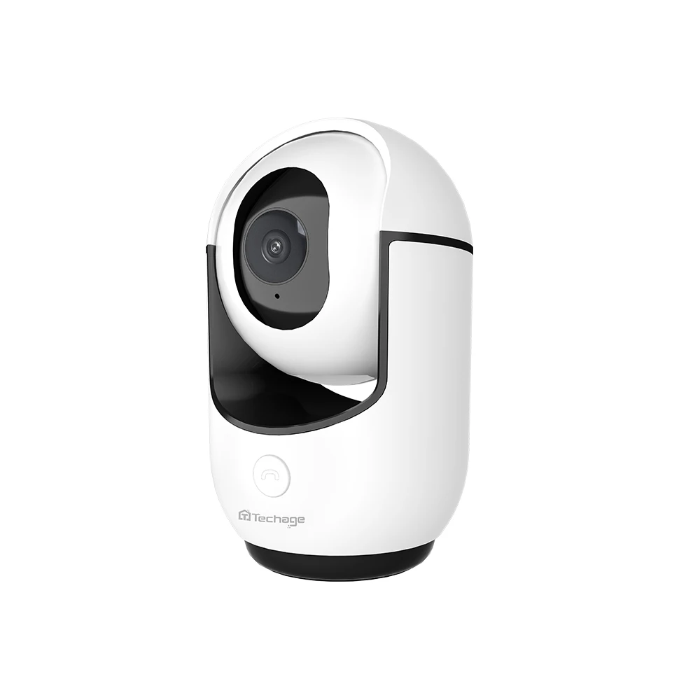 Techage 3MP WiFi Kamera Bezpieczeństwa Wewnętrzna z AI do Wykrywania Ludzi i Zwierząt, Monitor Dziecka, Dwukierunkowe Audio, Bezprzewodowa Kamera z Nocnym Widzeniem w Kolorze, Nadzór Domowy CCTV — 2