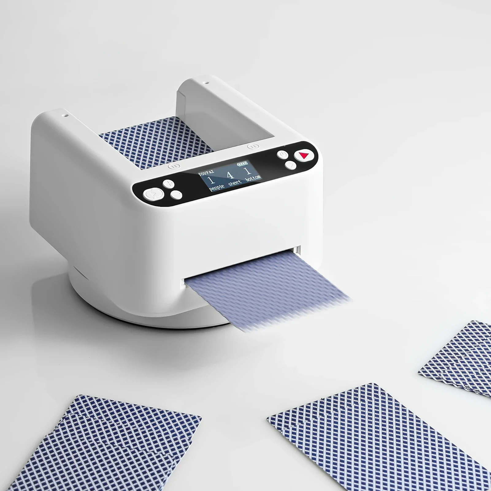 

New Home Intelligent Automatic Licensing Machine 360 Rotating White Factory Direct Sales Board Game