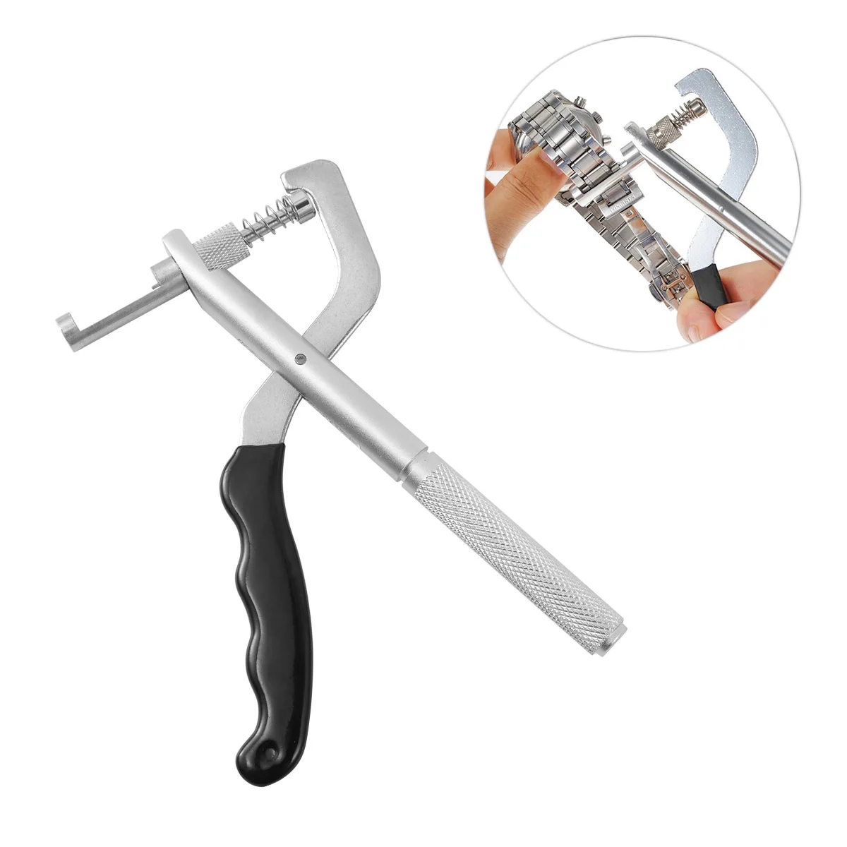 

Professional Watch Repair Tool Durable Pliers Remove Band Pins Safely Resize Chain Add Links 3 Spare Steel Watches Men Women