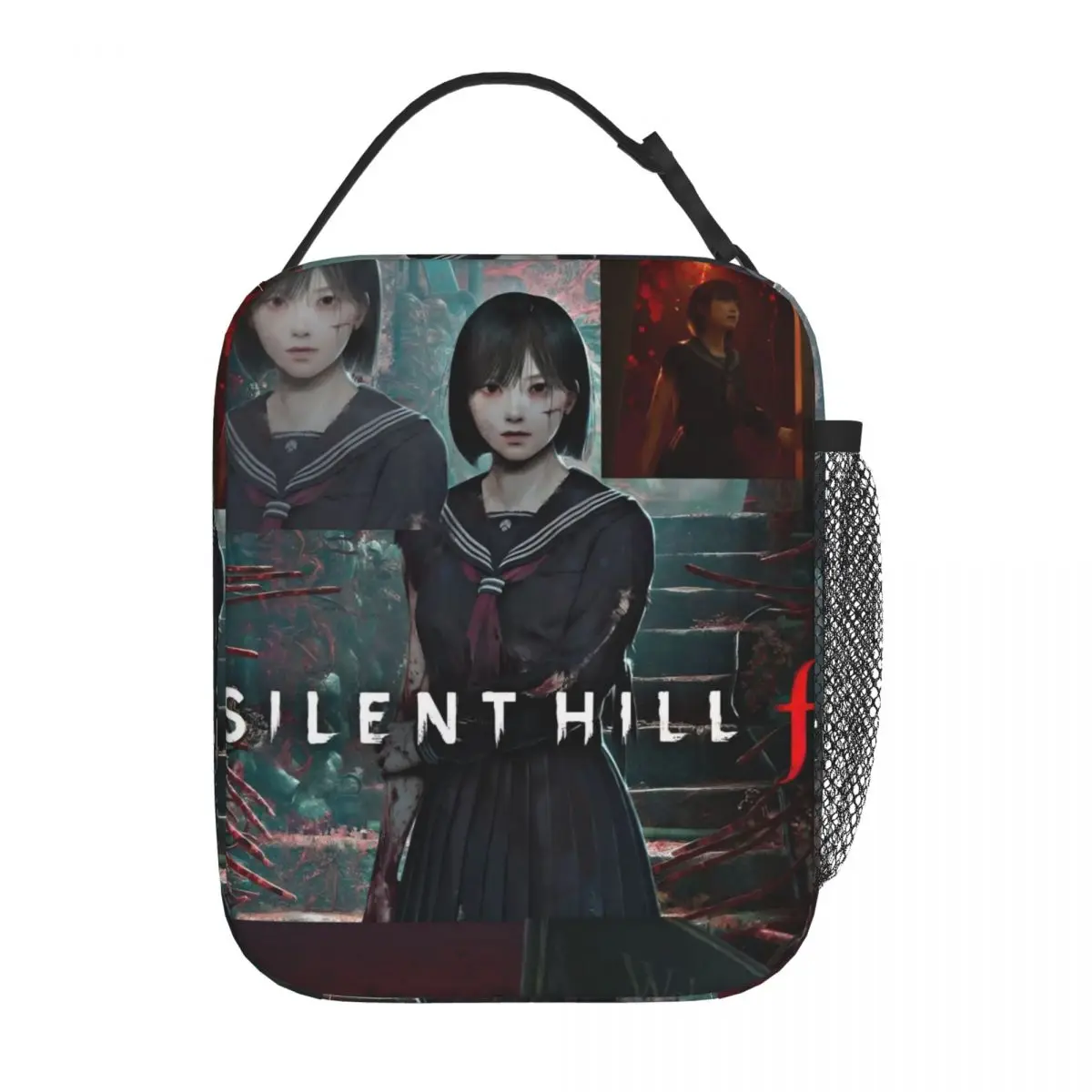 bem-vindo-ao-jogo-silent-hill-f-bolsa-termica-isolada-para-almoco-recipiente-de-almoco-a-prova-de-vazamentos-lancheira-tote-bolsas-de-comida