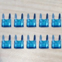 10/100pcs Aluminum Standard Blade Fuse 15A ATO/ATC Fuse Kit for Car Boat Auto Accessories Small/Medium Size