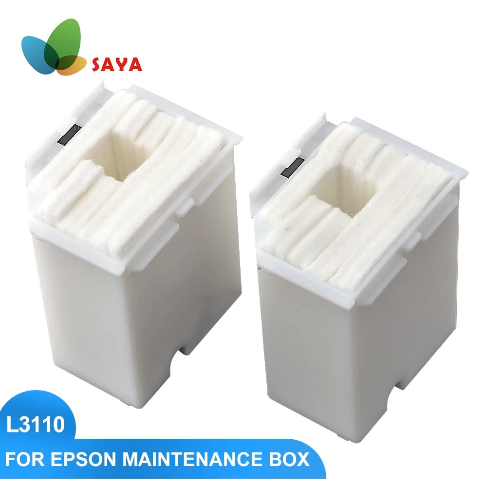 

2pcs Waste Ink Pad Sponge Absorber for EPSON L3110 L3100 L1110 L5190 L3115 L3118 L3101 L3150 L3151 L3160 L3116 Maintenance Tank