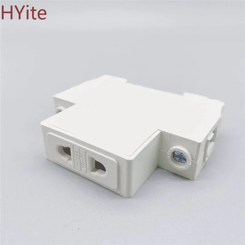 1P 단일 1극 미국 EU 2핀 플러그 35mm DIN 레일 마운트 AC 전원 ac30 모듈형 소켓 10-16A 250V AC 소켓