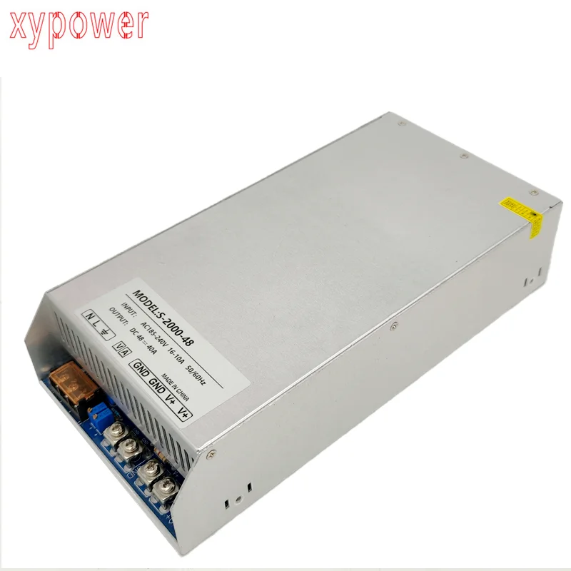 DB 2000W PFC For motor 1800W switch Power Supply DC 12V 125A Transformer 30V 48V 24V 60V 72V 36V 90V / Adapter Strip 110 / 220V