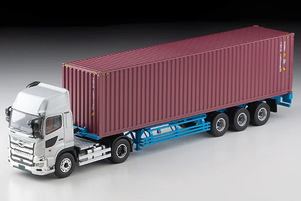 2309 TOMYTEC 1:64 Hino Profia 40ft Marine Toho Sharyo LV-N292a Collection die cast alloy car model decoration gift