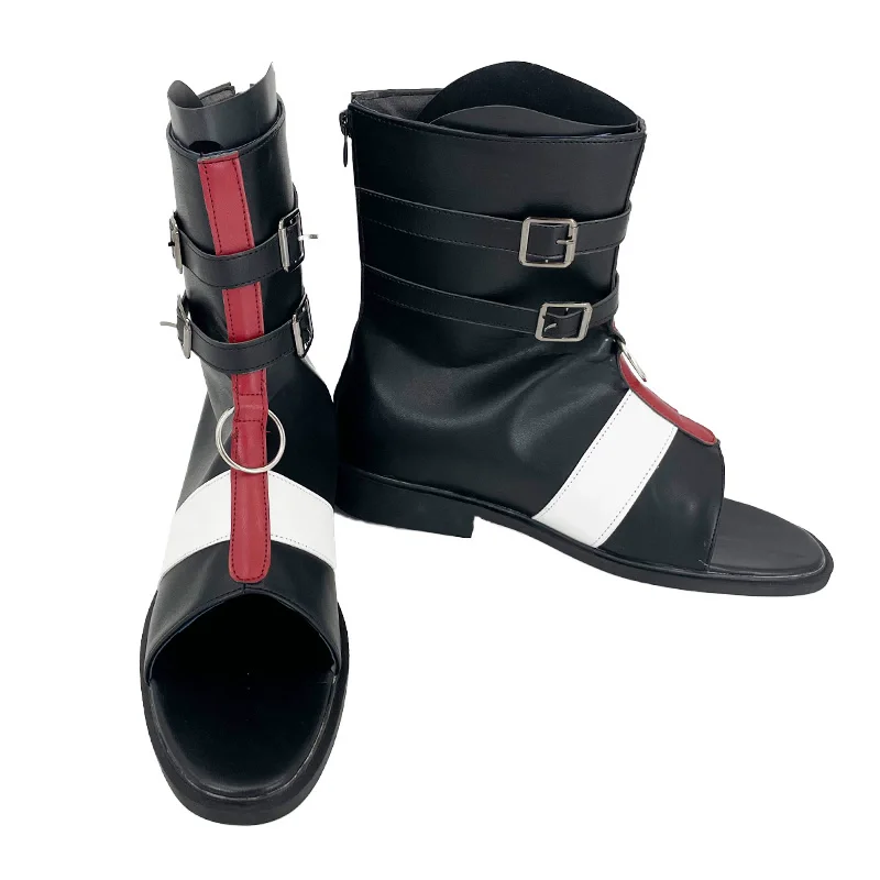 Takasugi Shinsaku Cosplay Costume Botas e sapatos, Botas Custom Made, Grande Ordem