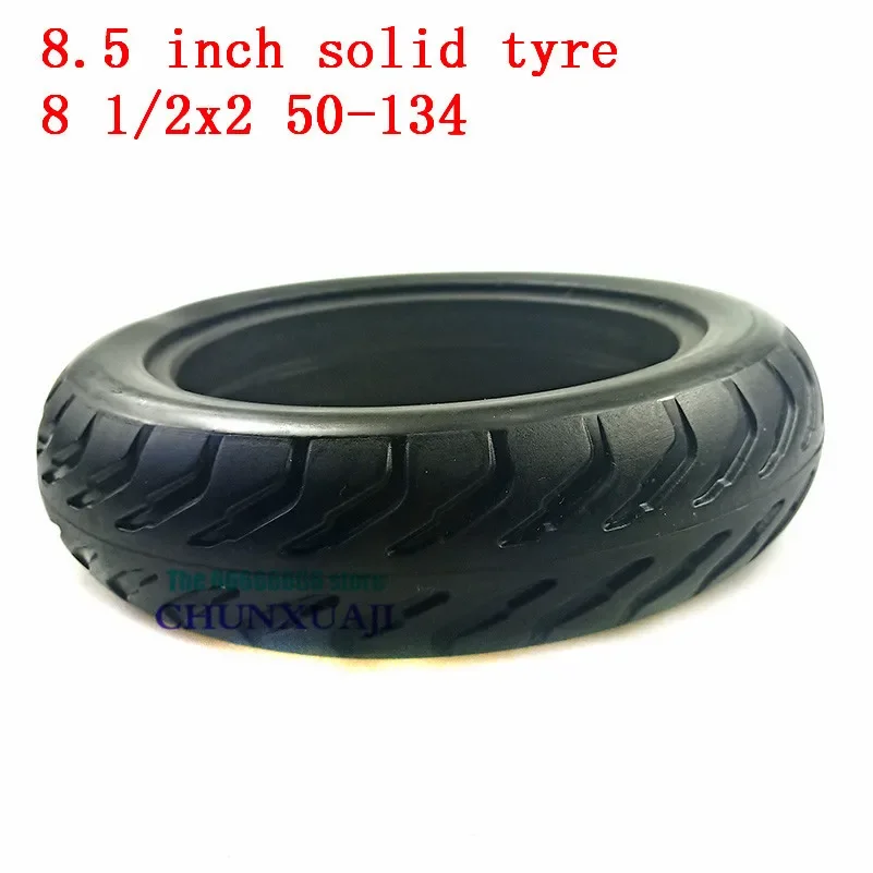 High quality 8 1/2X2 (50-134) solid tires 8.5 Inch Baby carriage Wheelbarrow Electric scooter wheel tyre 8.5*2 solid tire