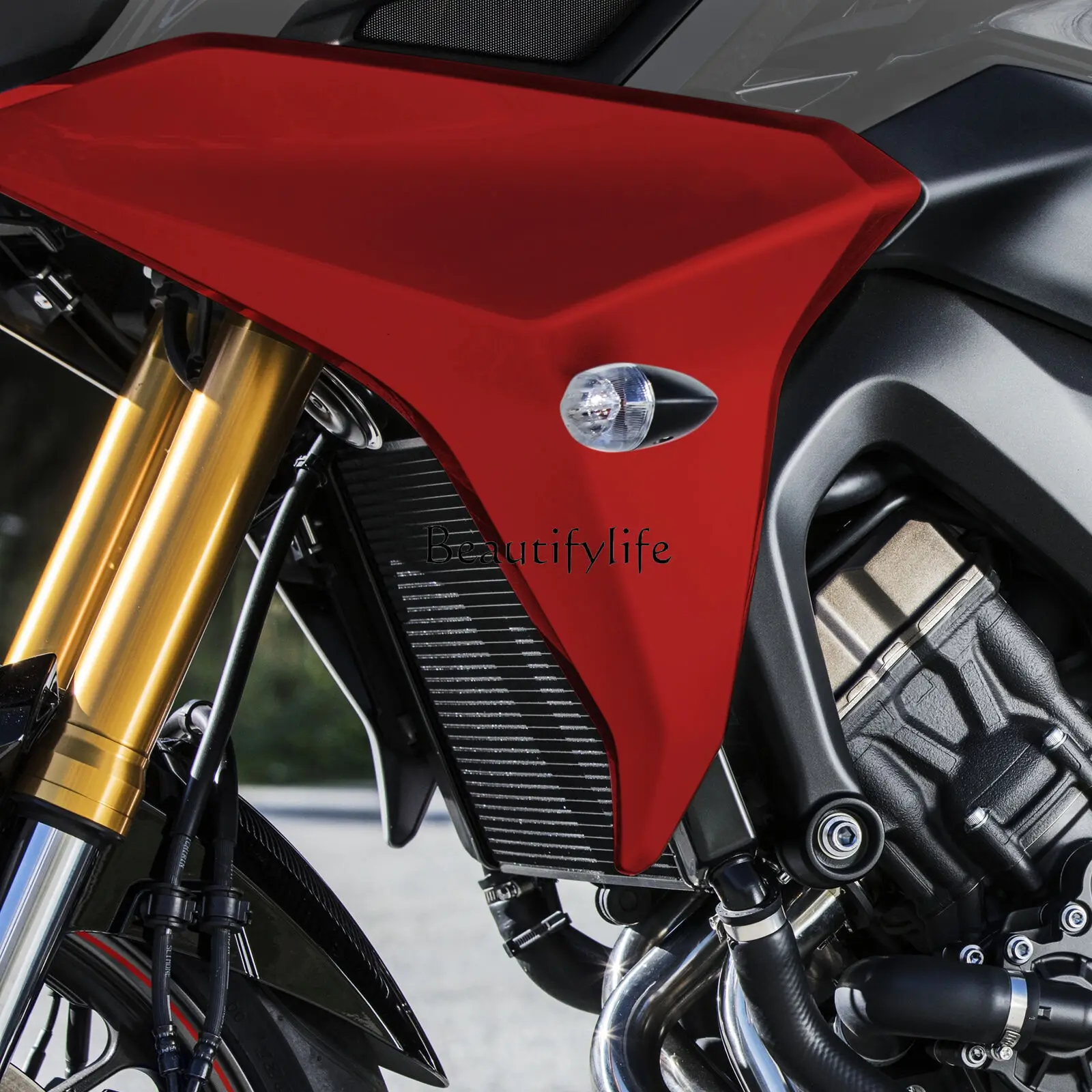 *Motorradkühler TRACER 900 MT09 FZ09 FJ09 XSR900 Wassertank