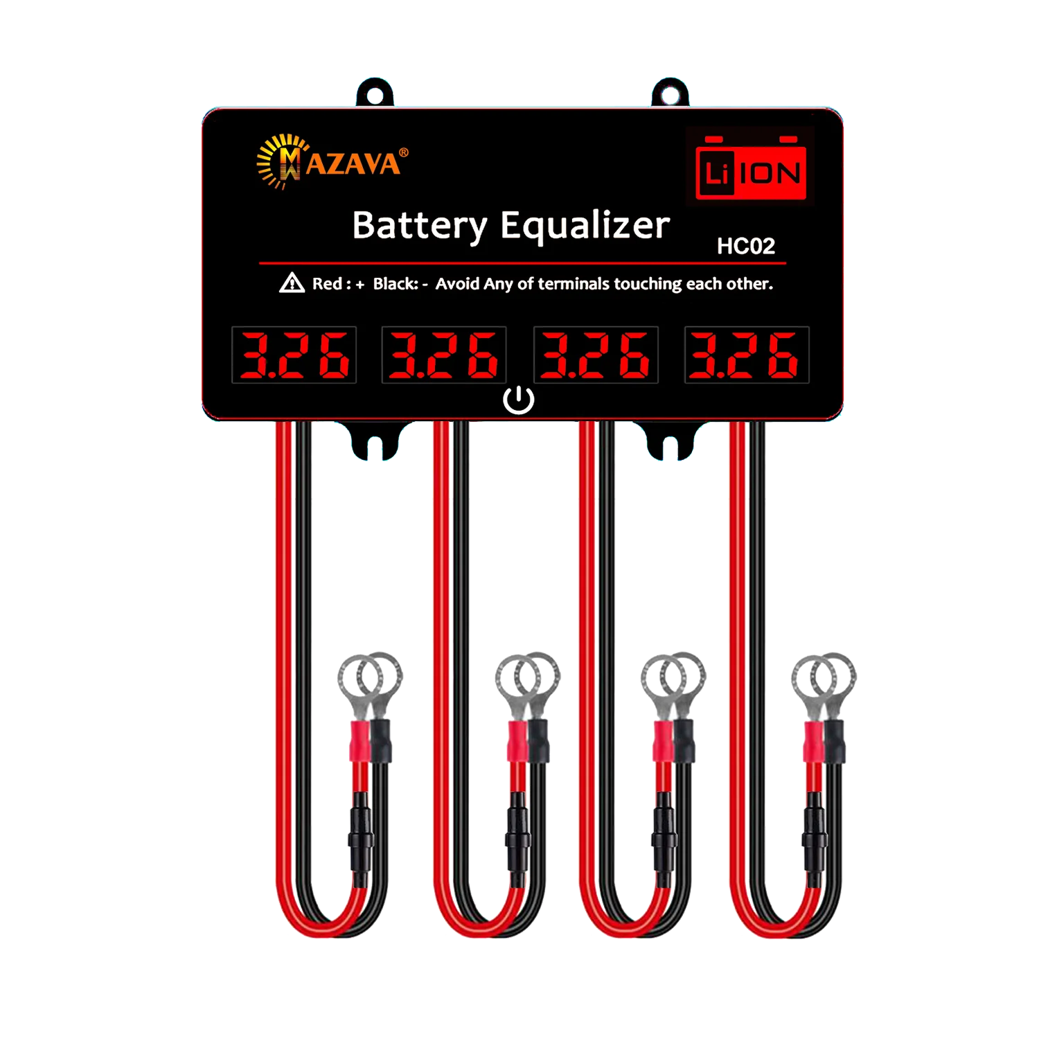 

MAZAVA HC02 4S 4 X 3.2V Battery Equalizer Active Balancer 3.2V 12.8V 14.4V Lifepo4 Pack Lithium iron phosphate BMS Charge