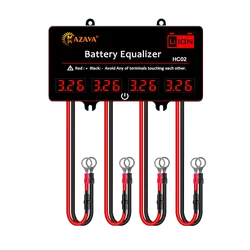 MAZAVA HC02 4S 4 X 3.2V Battery Equalizer Active Balancer 3.2V 12.8V 14.4V Lifepo4 Pack Lithium iron phosphate BMS Charge