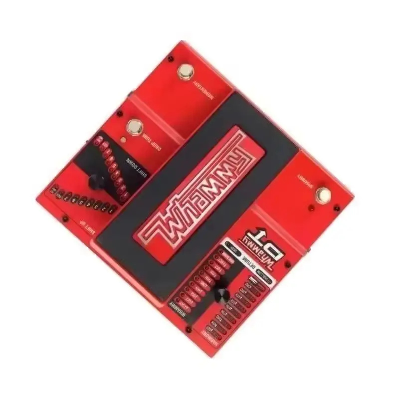 دواسة تأثيرات الجيتار DigiTech Whammy DT Drop Tune مع ضبط منسدل ومرتفع لتأثيرات "المطرقة" و"السحب"