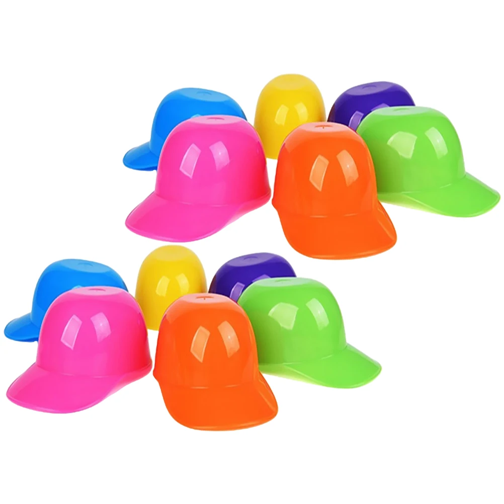 

Candy Colored Ice Cream Bowl Childrens Bowls Serving Baseball Hat Shape Salad Food Storage Bowls Kitchen Gadgets