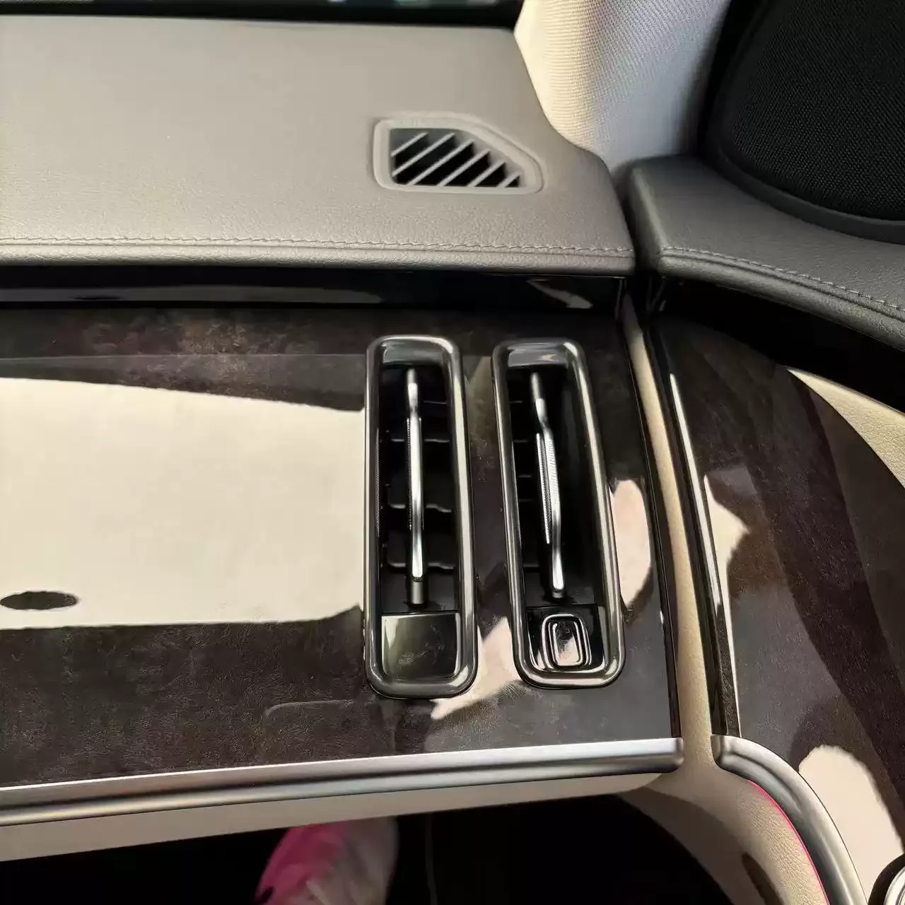 For Mercedes-Benz S-Class W223 2021-2025 Anti-reflective Stickers Air Conditioner Outlet Car Decorative Strips Auto Accessories