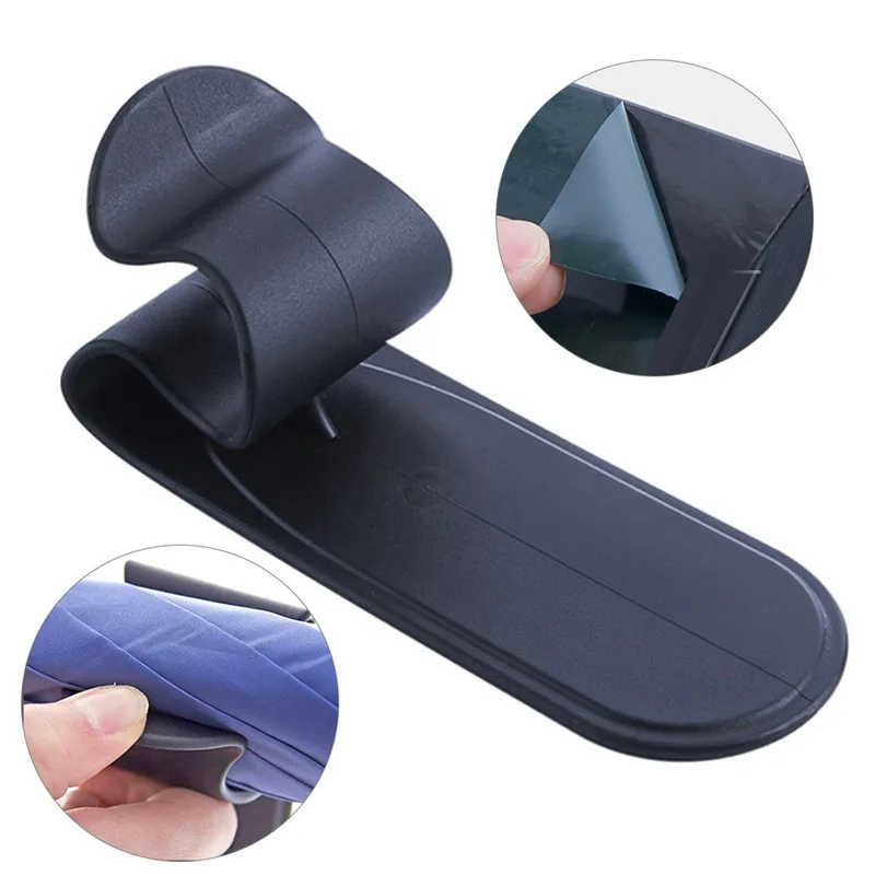 1/2pcs Car Umbrella Holders Trunk Storage Organizer Hook Umbrella Mounting Holder Fastener Clips Car  Accessories