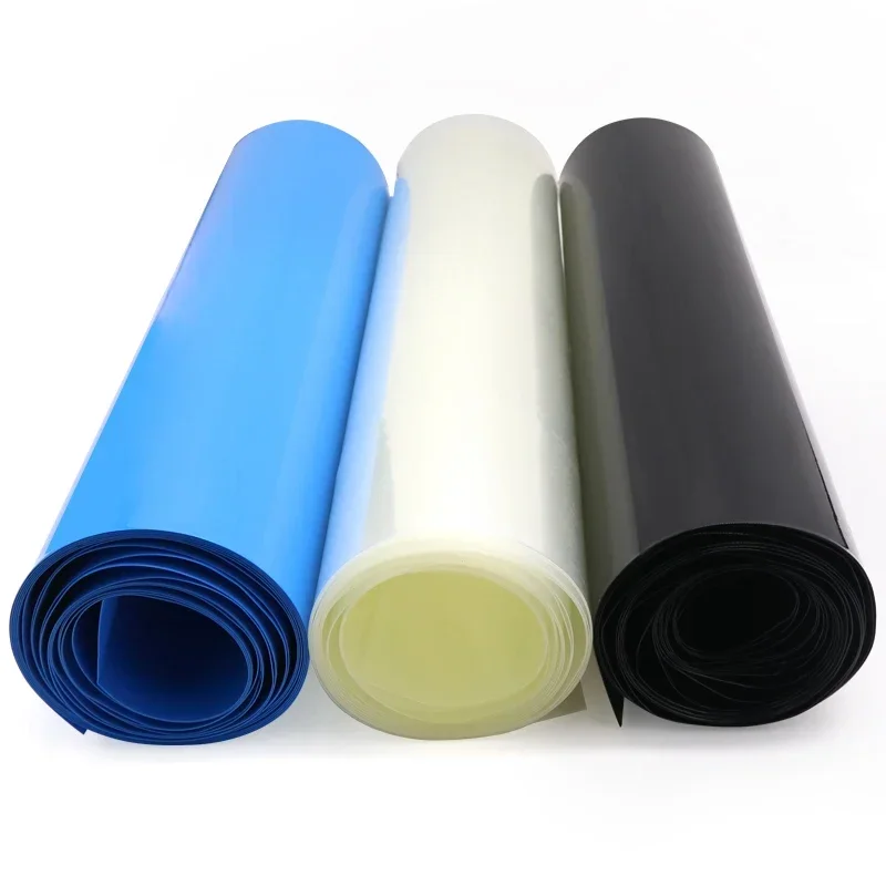 18650 Lipo Battery PVC Heat Shrink Tube Li-ion Pack Width 85mm~400mm Dia 54~255mm Insulated Film Wrap Lithium Case Cable Sleeve