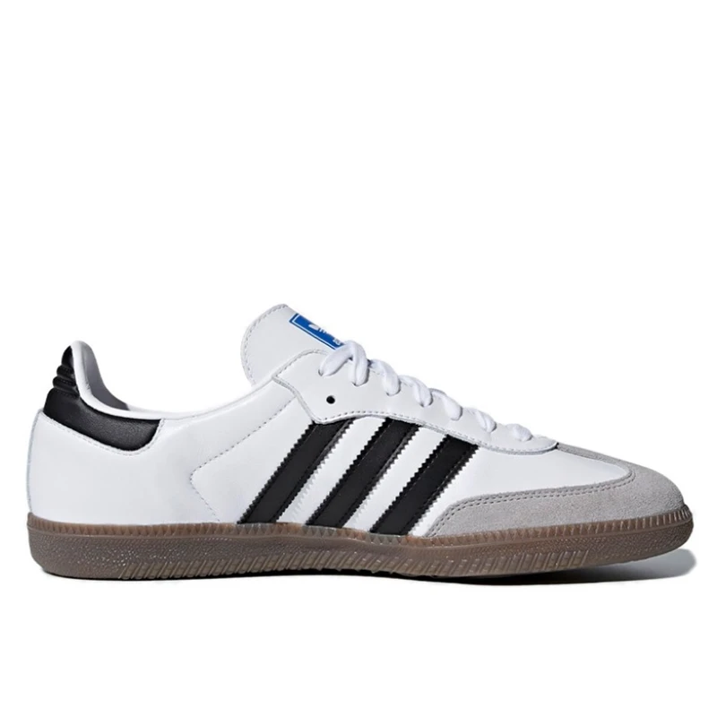 Chaussures de sport plates en cuir souple pour hommes et femmes, baskets de skateboard, confortables, décontractées, adidas Samba, Pays de Galles,