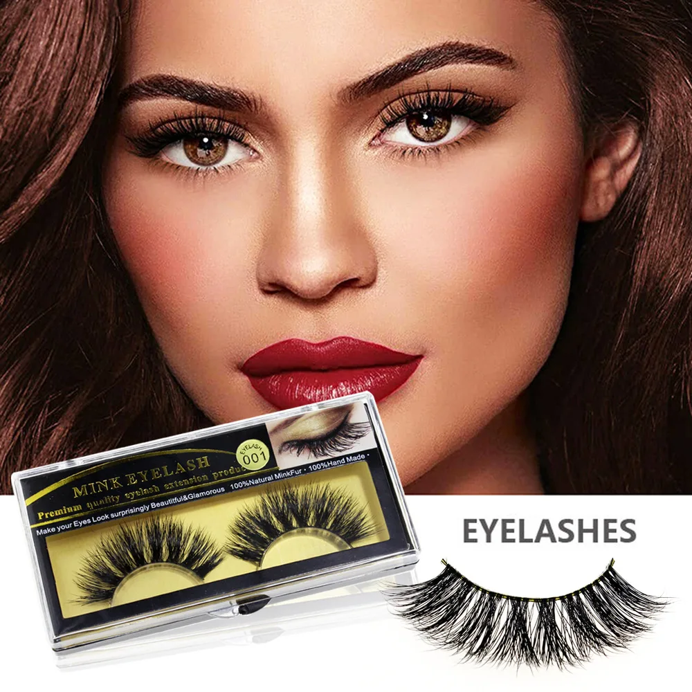 DOCOCER Mink Eyelashes Handmade 10 Styles Volume Natural Lashes Wholesale Fake Lashes Maquillaje False Eyelashes