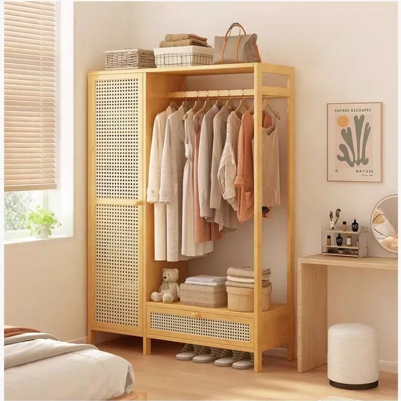 Durable Coat rack Bedroom floor-to-ceiling hanger Household multi-functional shelf Room simple modern clothes rack