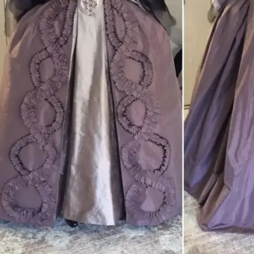 

Women's Victorian Robe a la Anglaise Queen Purple Dress Medieval Fancy Dress Ball Gown Vintage Rococo Costume
