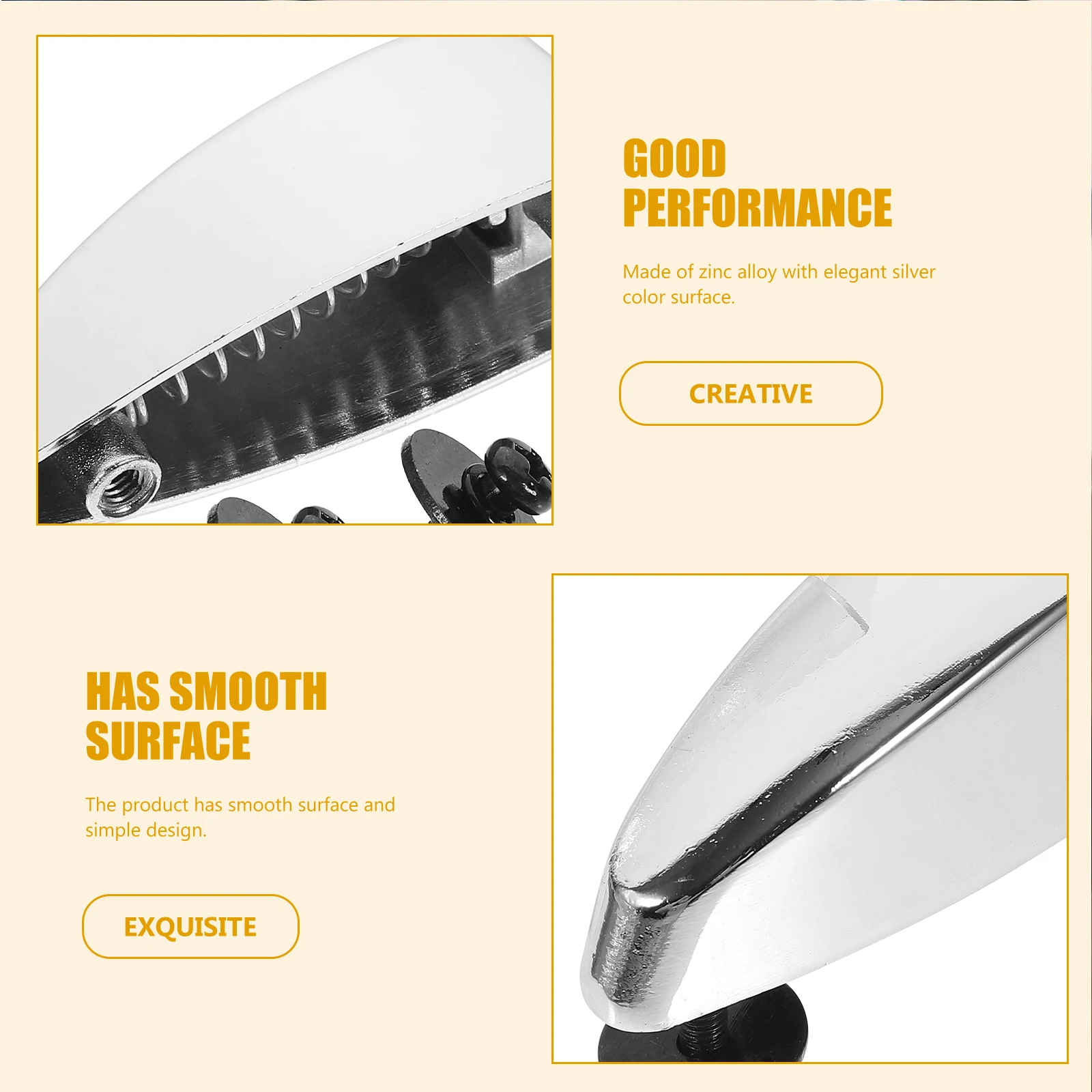 

Drum Ear Accessories Aluminum Alloy Connectors Lightweight Durable Snare Lugs Metal Drum Set Hooks Pointed Design Sound Quality