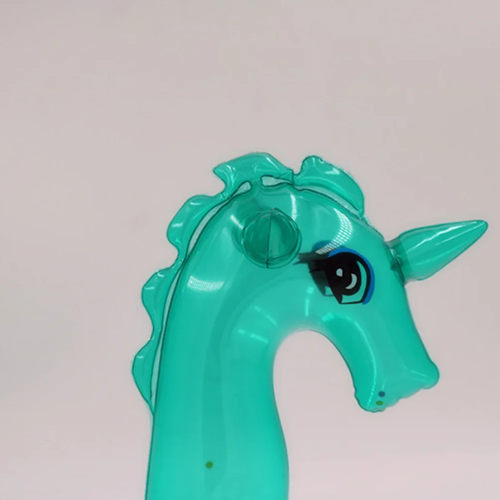 Porte-boisson flottant gonflable licorne, 4 pièces, tasse en PVC, fournitures de fête sur la plage et la piscine, événements à thème d'été