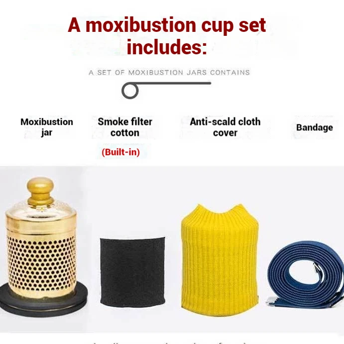 اسطوانة الكى التي لا دخاني العلاج المغناطيسي موكسا الساخن ضغط خطوط الطول الدافئة نقطة الوخز النقي موجورت لفة الموقد لتخفيف الآلام #5