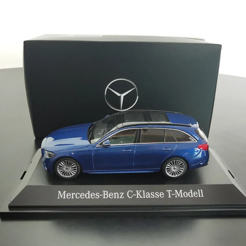 Brand New Diecast 1/43 Scale Benz MB Alloy Car Model Benz C-Klasse Car Model Toys for Boys Gift Collectible Ornament Acrylic Box