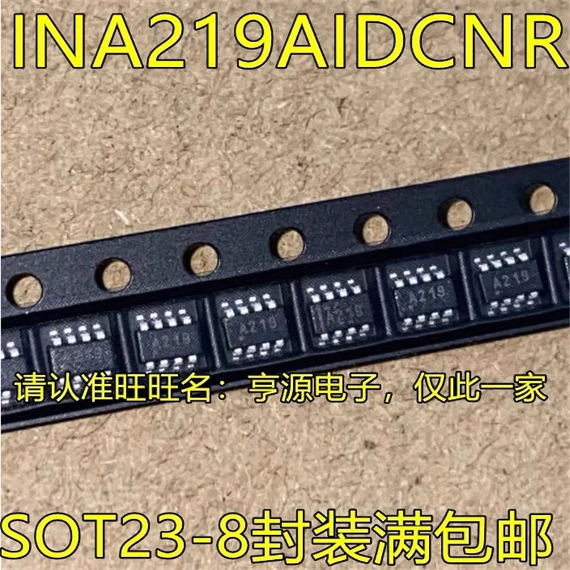 

10PCS INA219AIDCNR INA219A INA219 SOT23-8 Current/voltage/power monitor chips Free Shipping