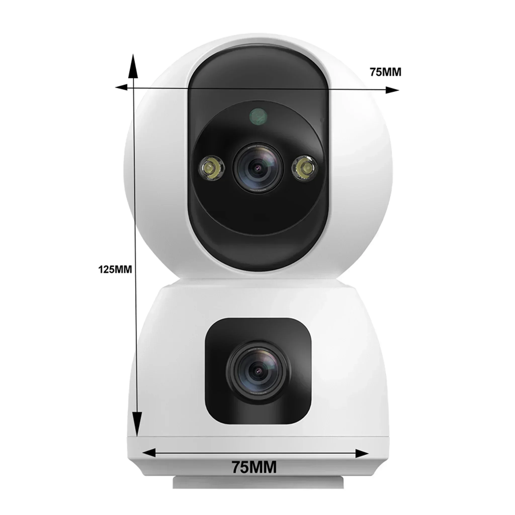 1 قطعة كاميرا الحيوانات الأليفة الكلب القط كاميرا 360 ° /5MP مع تطبيق الهاتف المحمول واي فاي كاميرا مراقبة الطفل لأمن المنزل الداخلي (M606) #6