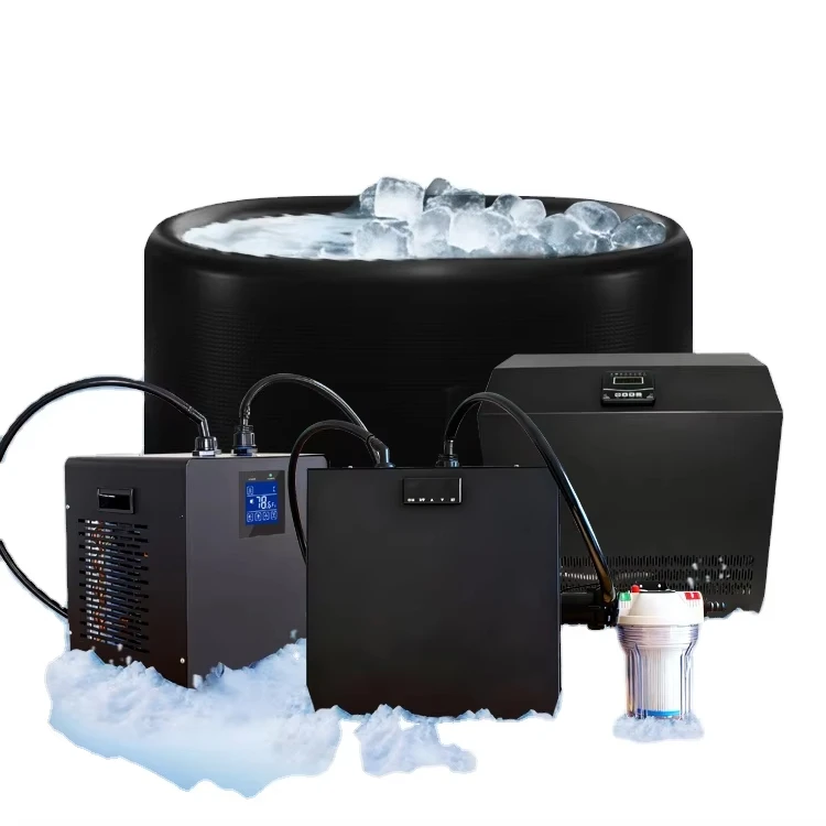 

0.3P 0.5P 0.8P Cold Plunge Chiller air Cooler Cold Plunge Chiller Ice Bath Cold Plunge Tub with Chiller and Filter