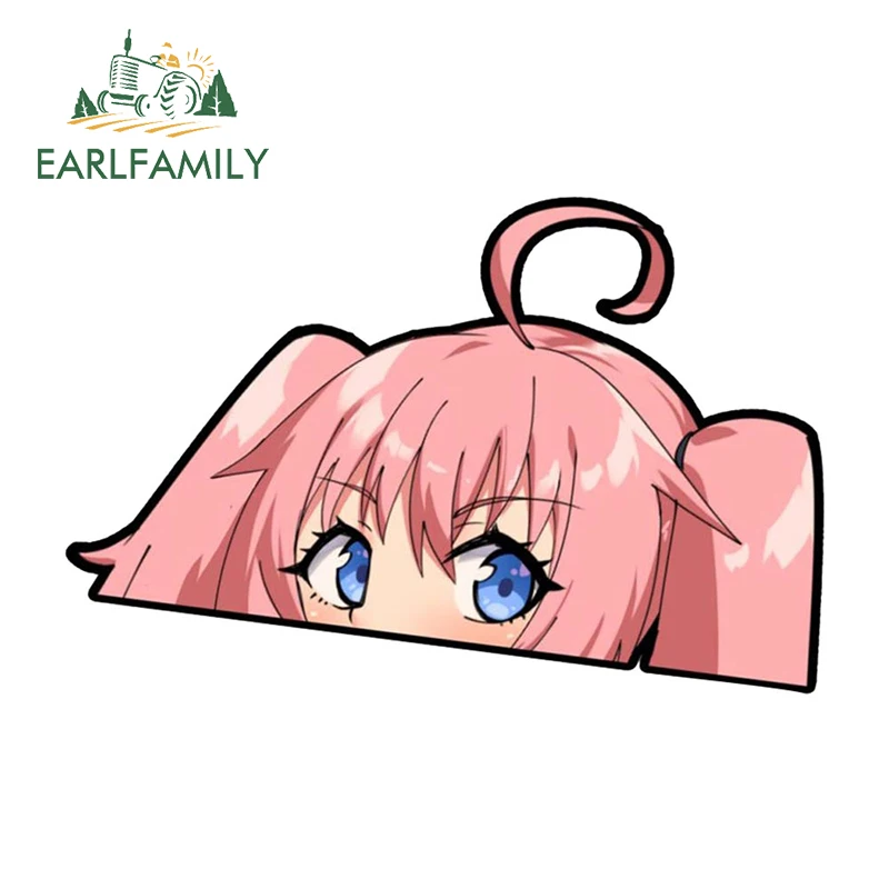 EARLFAMILY 13cm x 8.5cm for Mirimu That Time I Got Reincarnated As A Slime Car Stickers Fashionable Decals Car Door Protector