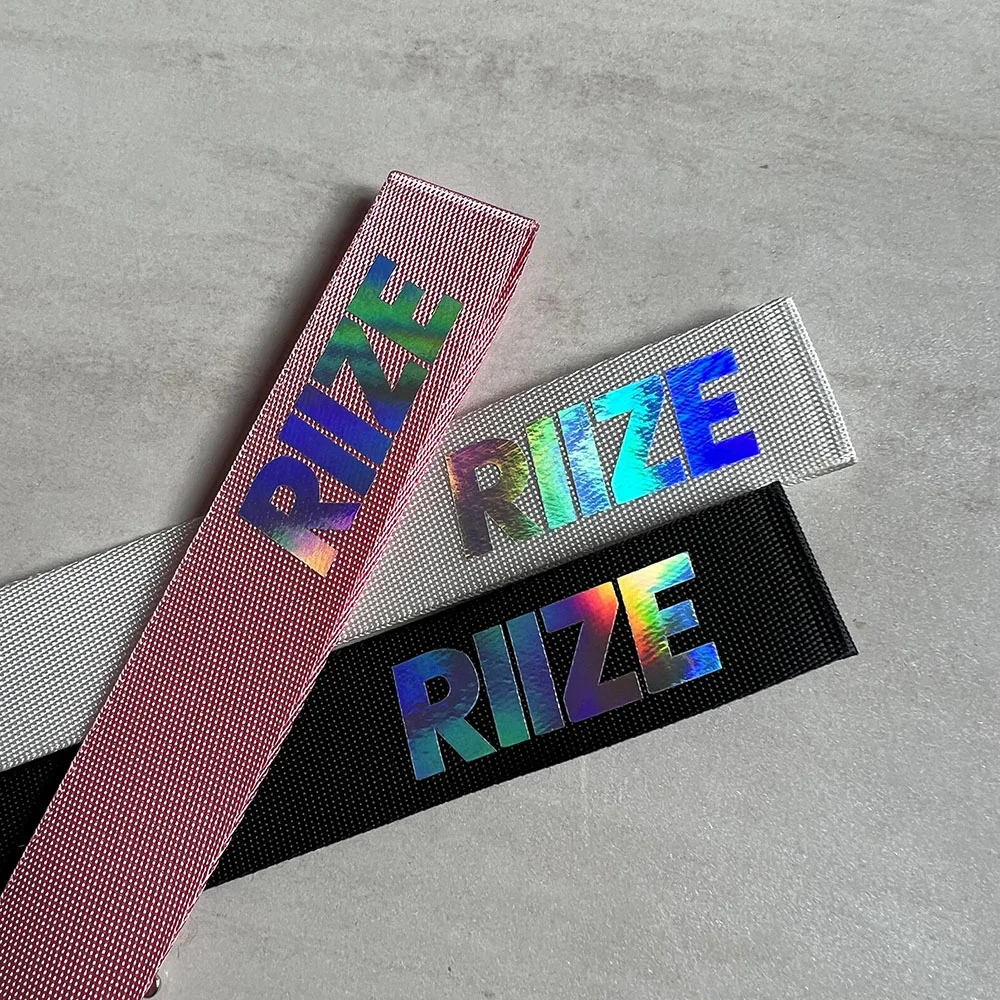 KPOP RIIZE Name Strip Keychain SUNGCHAN WONBIN SEUNGHAN Laser Keyring for Bag Phone Pendant Accessorie