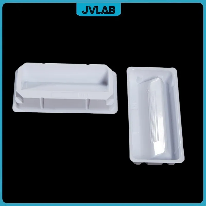 PVC Sample Liquid Adding White Liquid Reagent Tank 50 ML For 8/12 Channel Pipette Liquid Suction Slot 10 / PK